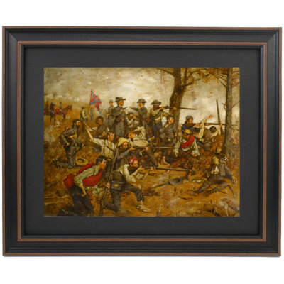 Holding the Line at All Hazards by William Gilbert Gaul | Framed Print