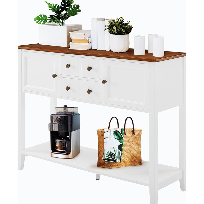 34.01'' Solid Wood Sideboard