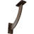 2"W x 9"D x 9"H Bradford Steel Bracket, Hammered Brown-112012938-64105816