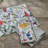  Wildflower Sketchbook Napkin Set of 4