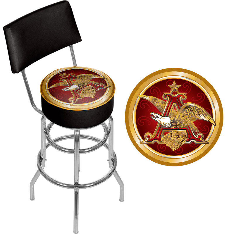 Swivel Upholstered Counter Stool