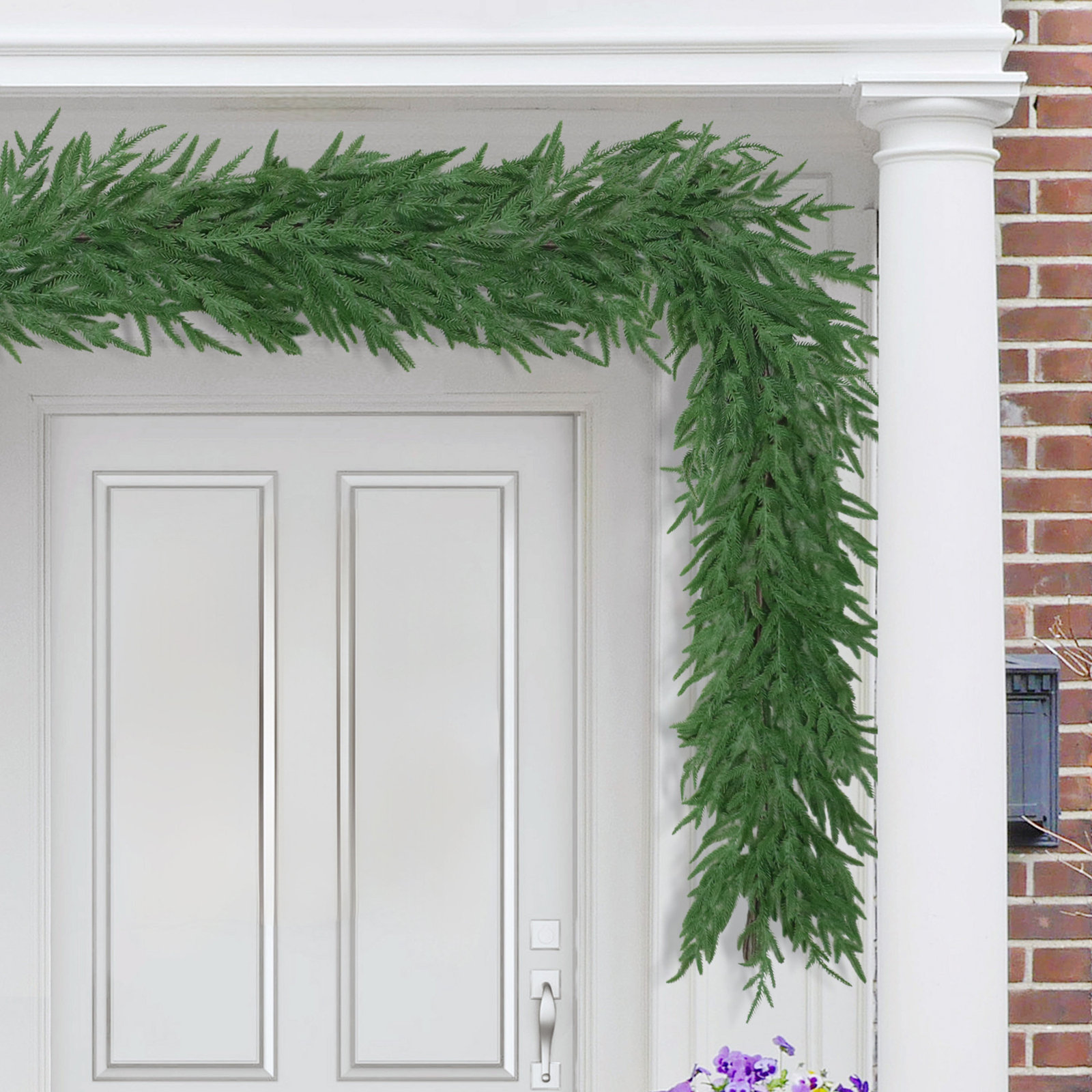 240" Soft PE Christmas Garland