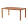 Weston Eucalyptus Wood Outdoor Dining Table - Weather-Resistant, Termite-Resistant, 63 in. W x 37.5 in. D x 29.5 in. H, Sturdy Four-Leg Design, Ideal for Patio and Garden Settings