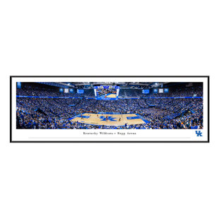 NCAA Kentucky Wildcats Basketball Panoramic Print