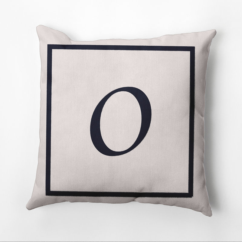 Housse et insert d'oreiller carré, Ivoire/Blanc, 20 po x 20 po, O