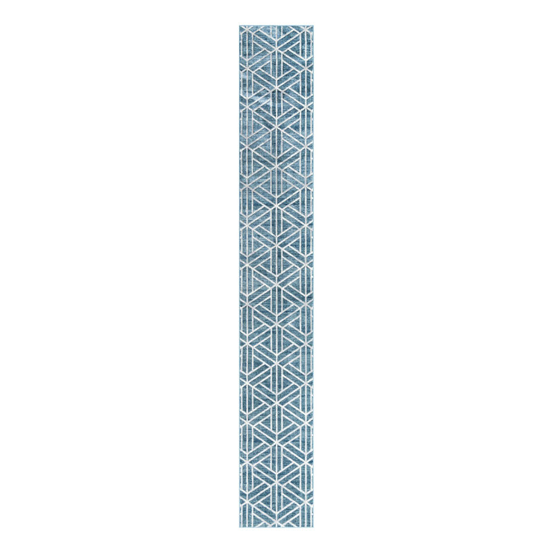 Nucla Geometric Indoor Rug, Runner 2'11" x 19'8"