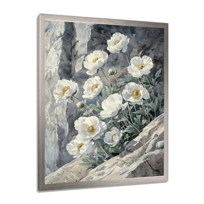 Britannia - Floral Canvas Wall Art
