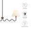 Luminaire suspendu 2 lumières Sunlit Squiggle-101991419