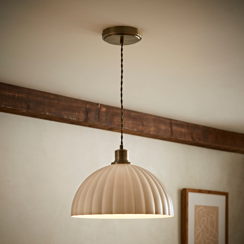 1 - Light Satin Pendant, Yes, Brushed Gold