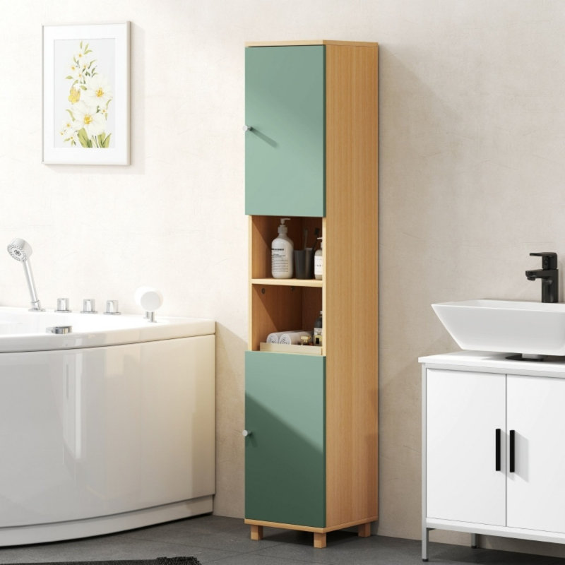 Engineered Wood Freestanding Bathroom Cabinet