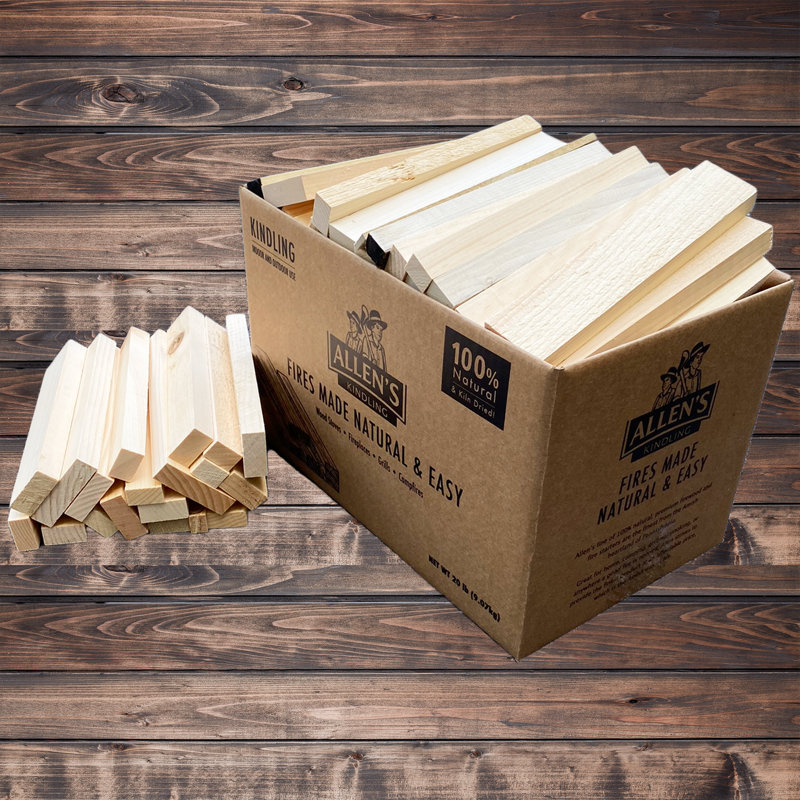 Allen's Firewood Kindling - 40lb, 16.75" H x 10.5" W x 20.25" D