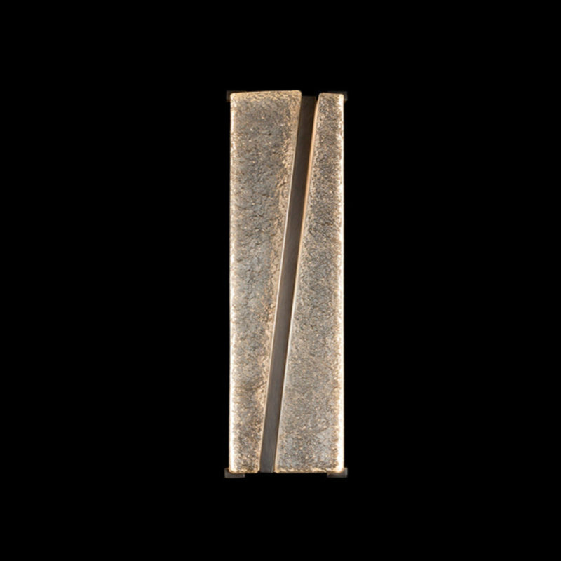 Lean On Me 1 - Light LED Flush Mounted Sconce, Natural Bronze