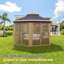 Tente de pavillon escamotable 13x13-112658398