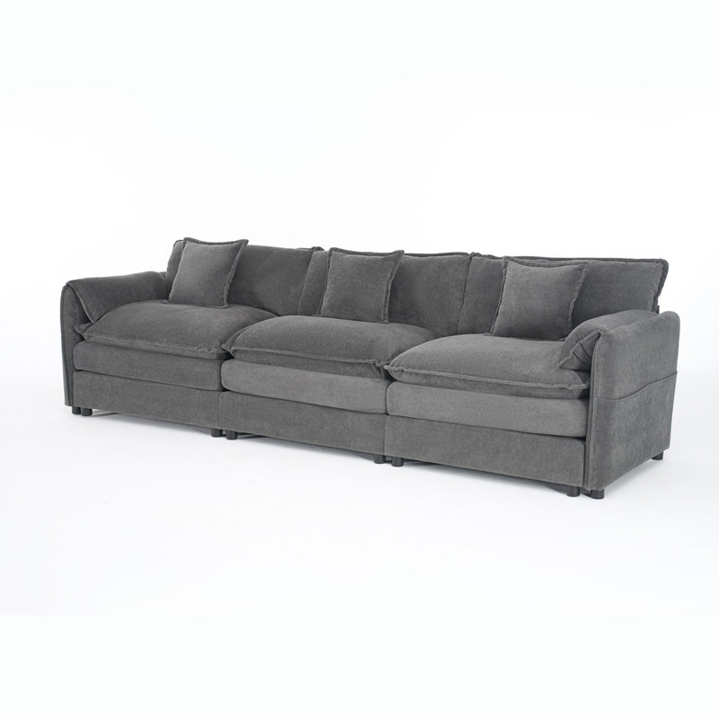 3 Seater Modular Sofa (Gray)