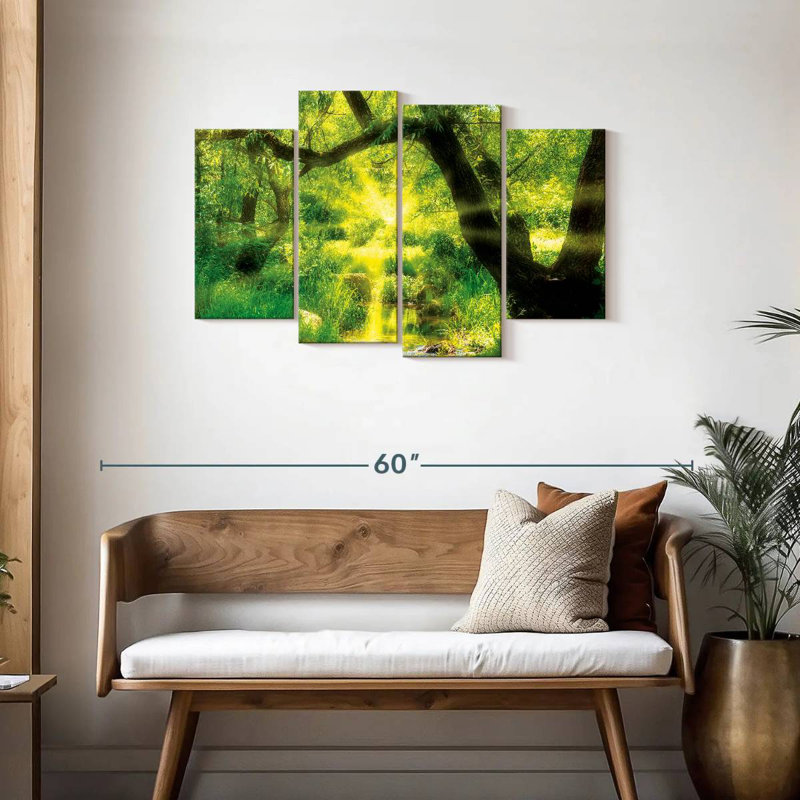 Kerrick Forest Sunburst, H 27 po x l 43 po