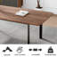 Extendable Metal Base Dining Table-998571141