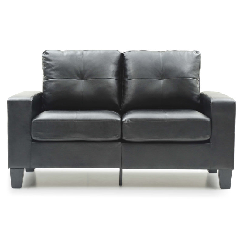 Causeuse modulaire Newbury, Noir