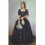 Portrait de Senora Dona Evangélina Rivas par Diego Rivera, toile tendue avec châssis-774765294