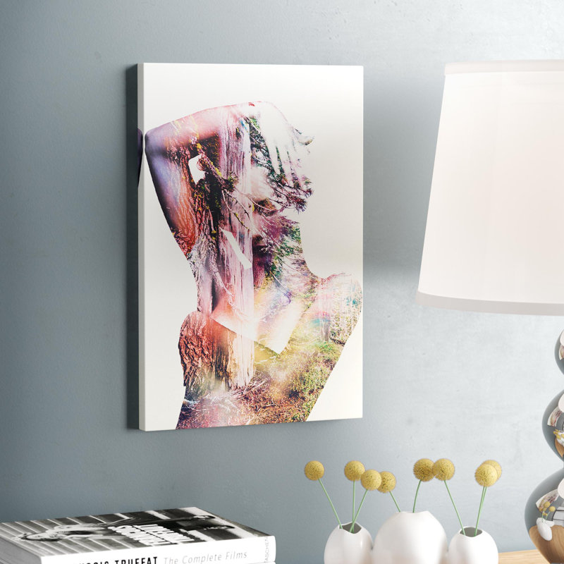 Wilderness Heart I par Andreas Lie - reproduction photographique sur toile tendue, H 26 po x l 18 po x P 1,5 po