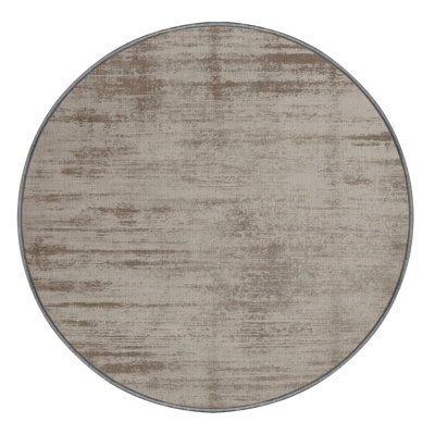 Machine Washable Abstract Gray Area Rug