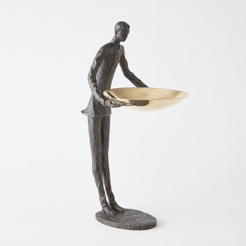 Wooster Sculpture-Bronze W/Brass Plate