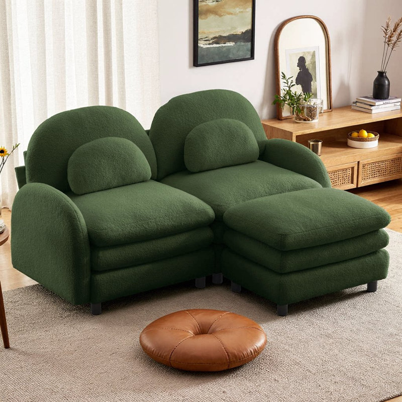 Canapé-lit Teddy, Green