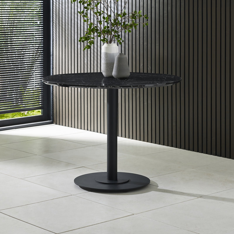 Dining Table with Iron Base