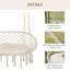 Balancelle en macramé pour 2 personnes Outsunny-2116837477