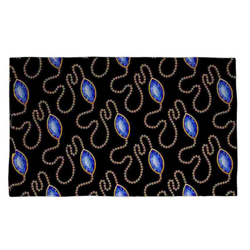 Couverture en colliers de diamant, 50 po x 60 po