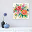 Bright Bouquet I by Carol Robinson - Painting on Canvas-1820958995-1820958996