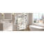 Armoire de cuisine 72 po avec 2 grands tiroirs et support à épices à 8 portes, organisateur de rangement autoportant pour salle de bain, salle à manger, bureau, vestibule-289880815