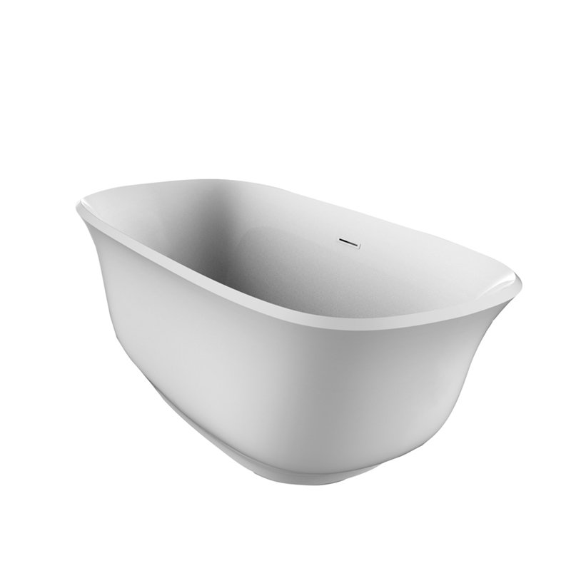 Ceres 59'' x 30.75'' Soaking Acrylic Bathtub