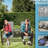Patio Swing Glider Bench With Mesh Seats And Waterproof Frame - Gray Outdoor Chair Seat