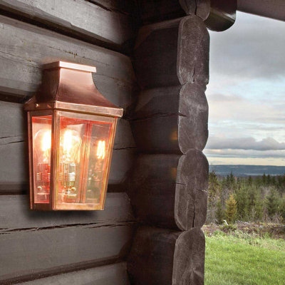 Fajardo Copper Outdoor Wall Lantern