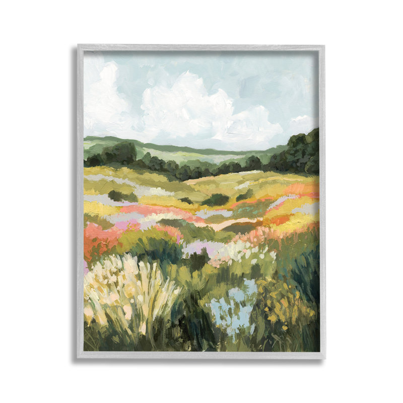 VasteMastère, paysage, estampe numérique, Artby, Estampe numérique Farmhouse, H 14 po x l 11 po