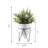 12'' Faux Eucalyptus Plant in Ceramic Pot