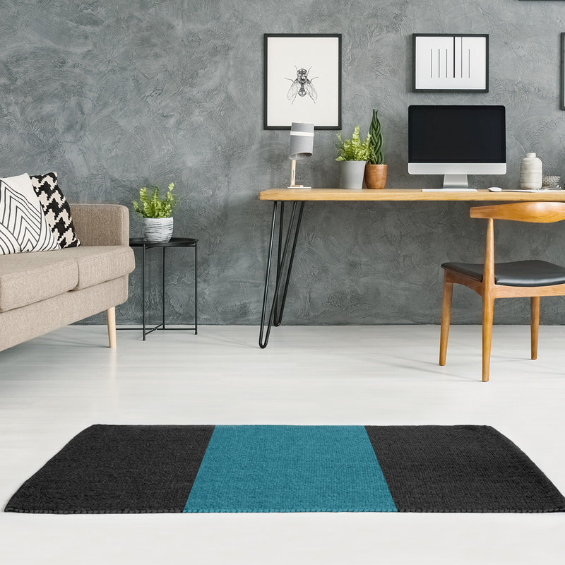 Tapis en poly-rayures jacksonville retour foote, Rectangle 4 pi x 6 pi