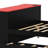 Functional Wooden Daybed with Trundle, Desk, LED Light & USB for Bedroom-132573110