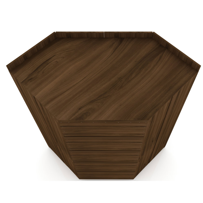 Aleece 65.91'' Closet System, Brown