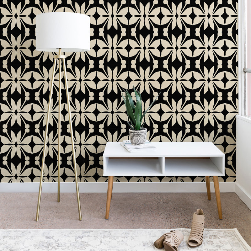 Panneau floral pelez et collez Leipsic, L 24 po x l 8 po