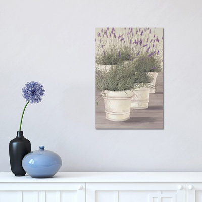 Lavender 1 Piece Wrapped Canvas Wall Art