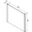 Spe MIR++600X680x25 2Xled BRILLIANT/Sens-86571743