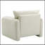 Fauteuil d'appoint surdimensionné en chenille avec canapé simple pour une détente confortable et un décor de salon élégant