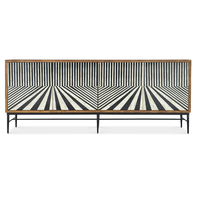 Commerce And Market Solid Wood Accent Cabinet