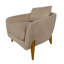 Fauteuil d'appoint rembourré avec coussin de dossier-905010609