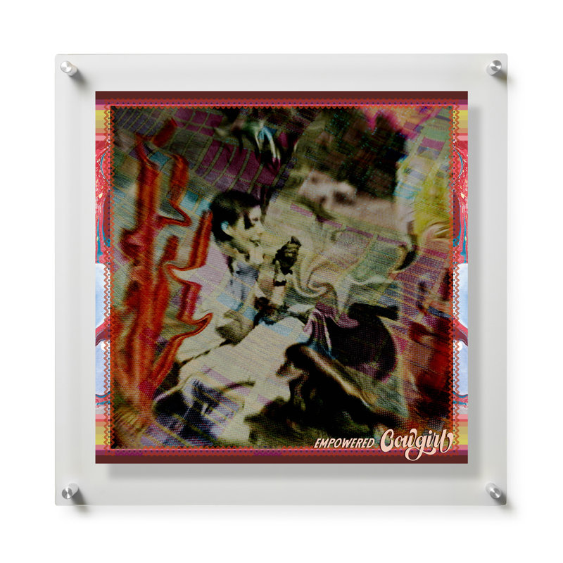 Liquify by Ellie Gilchrist, 32" H x 32" W, Framed Print without Mat