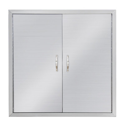24" x 24" Stainless Steel Double Door Access Panel Cabinet Door