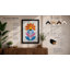 Geometric Daisy Botanical - Framed Print-976297471-976297444