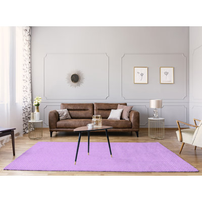 Tapis de zone mauve "reg patterns" , art déco