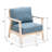 Willbanks 27" W Polyester Armchair-247849976